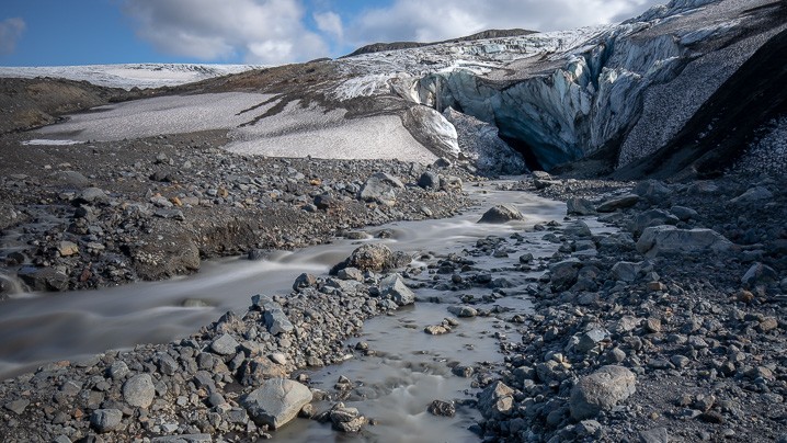 Landschaft Gletscher